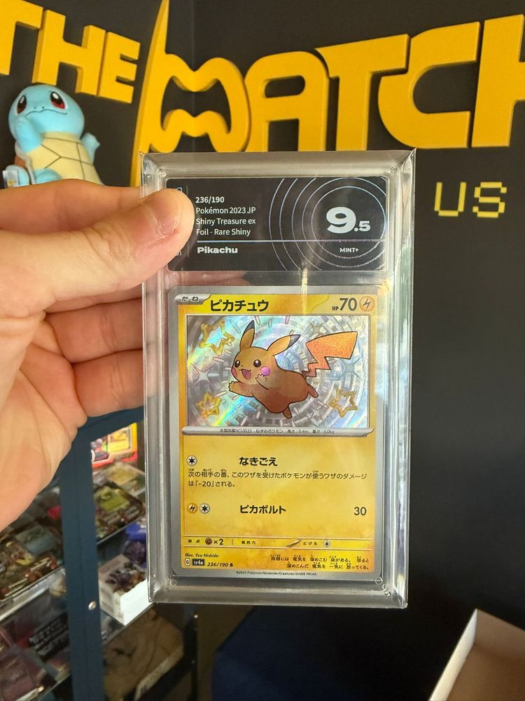 Pokemon Pikachu Shiny JAP Gradato AiGrading 9.5  product image